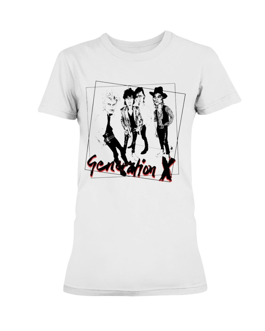 Vintage 90S Generation X Ladies T Shirt