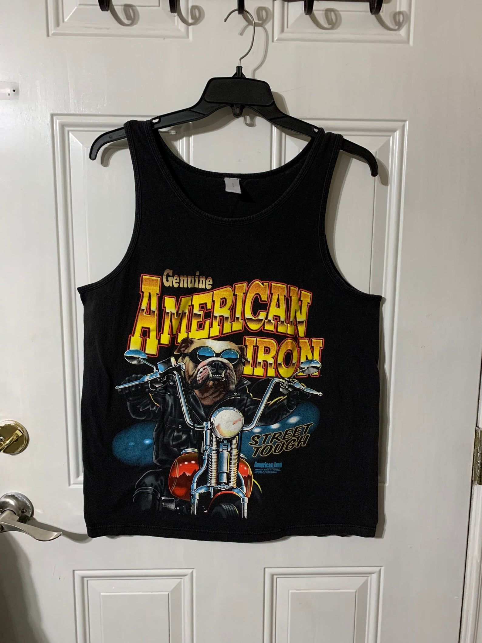 Vintage 90S Genuine American Iron 1997 T-Shirt M-L