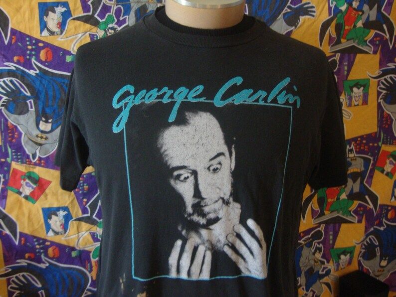 Vintage 90S George Carlin Sometimes A Little Brain Damage Can Help Classic 1984 Stand Up Comedy Legend Joke Book Promo vintage 90s george carlin sometimes a little brain damage can help classic 1984 stand up comedy legend joke book promo nrmcd