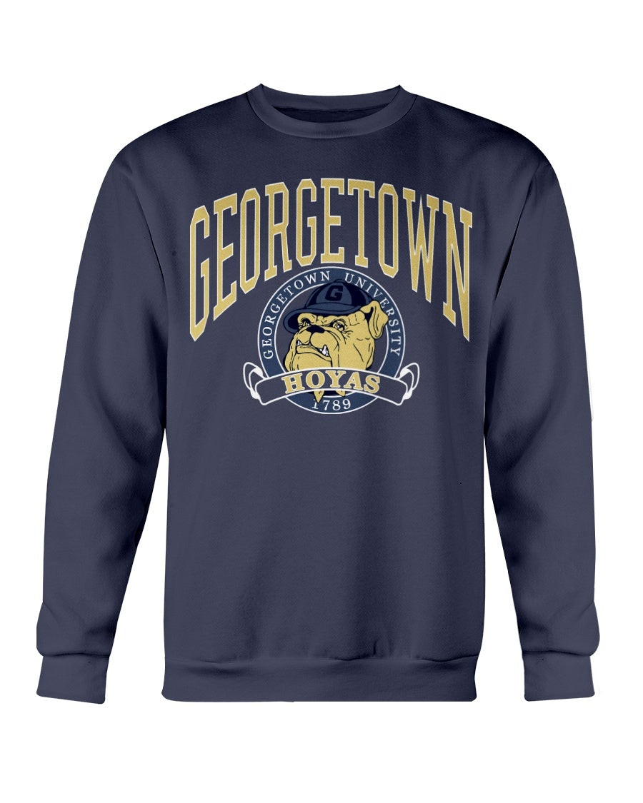 Vintage 90S Georgetown University Hoyas Sweatshirt 211020