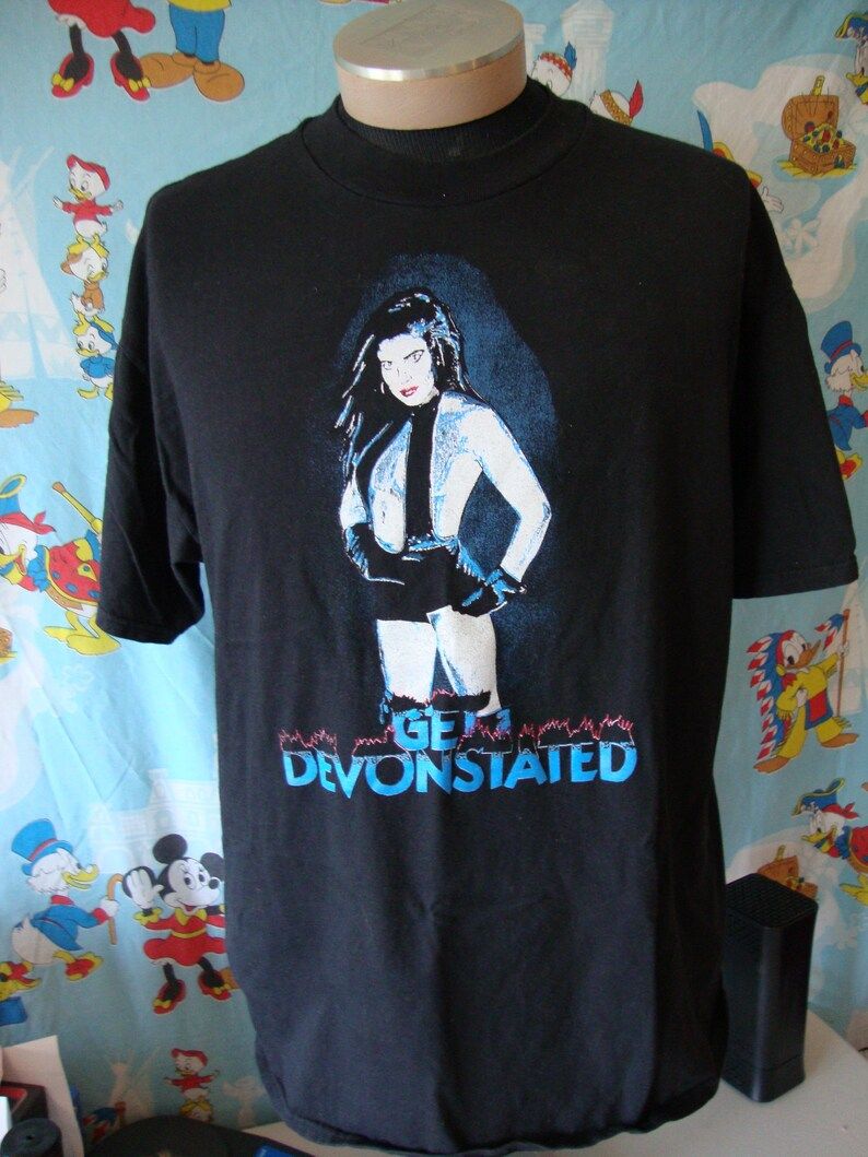 Vintage 90S Get Devonstated Sexy Female Wrestler Devon Wrestling Diva