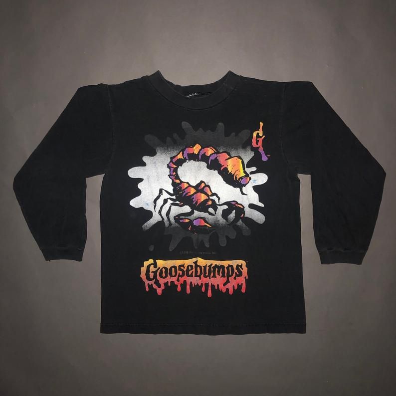 Vintage 90s Goosebumps Scorpion Shirt