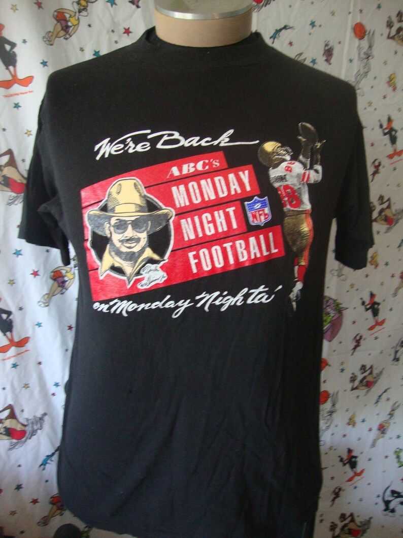 Vintage 90S Hank Williams Jr Monday Night Football Concert Tour T Shirt vintage 90s hank williams jr monday night football concert tour t shirt