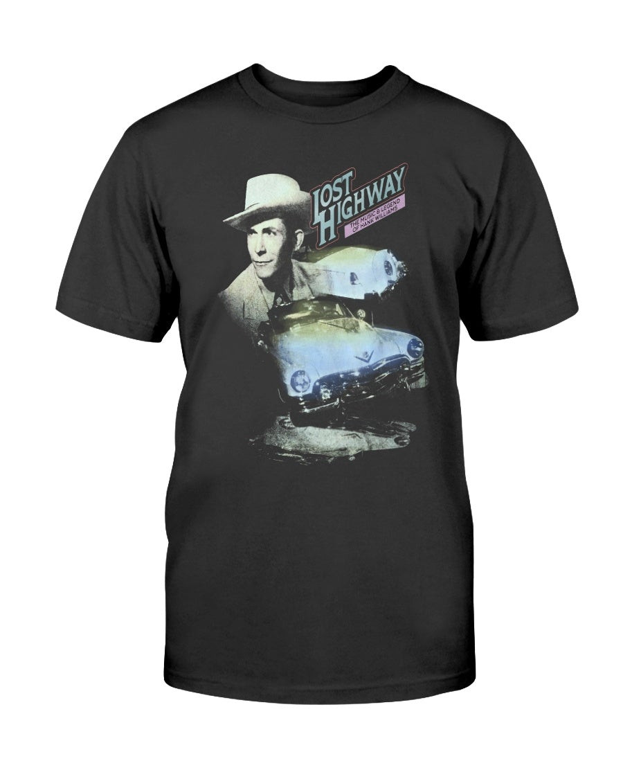 Vintage 90S Hank Williams Sr Lost Highway Country Western T Shirt 211204