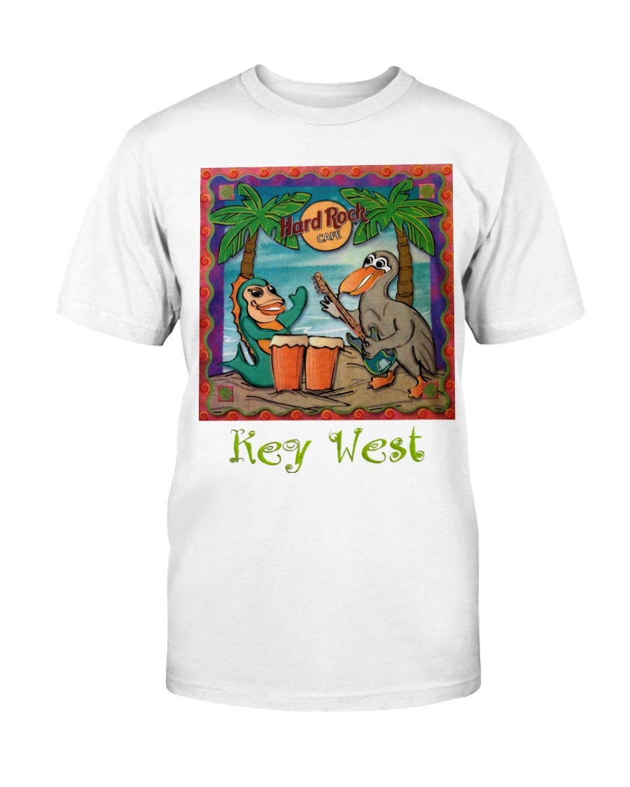Vintage 90S Hard Rock Cafe Key West Souvenir T Shirt 211228