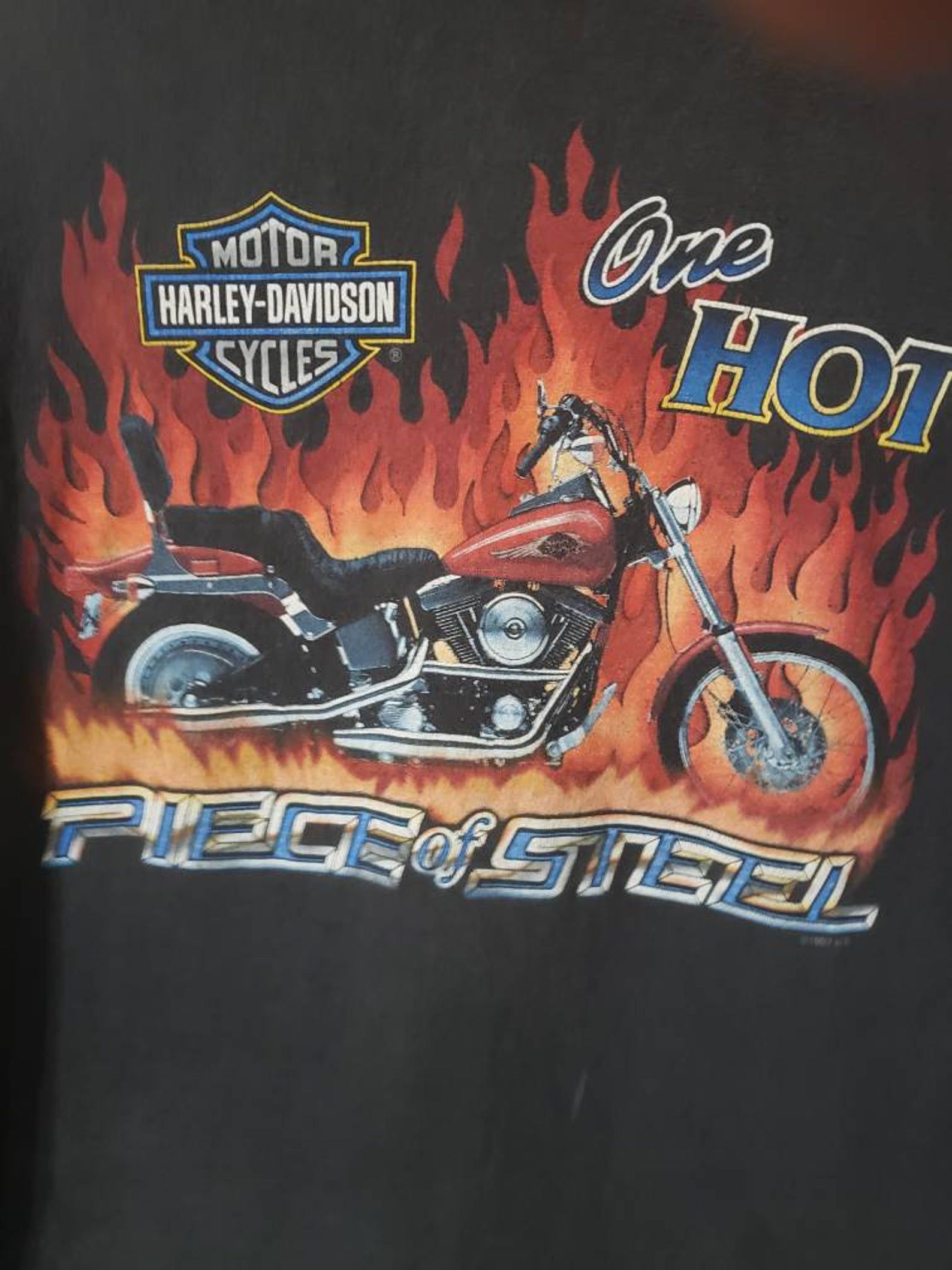 Vintage 90S Harley Davidson 1997 T-Shirt Charleston South Carolina