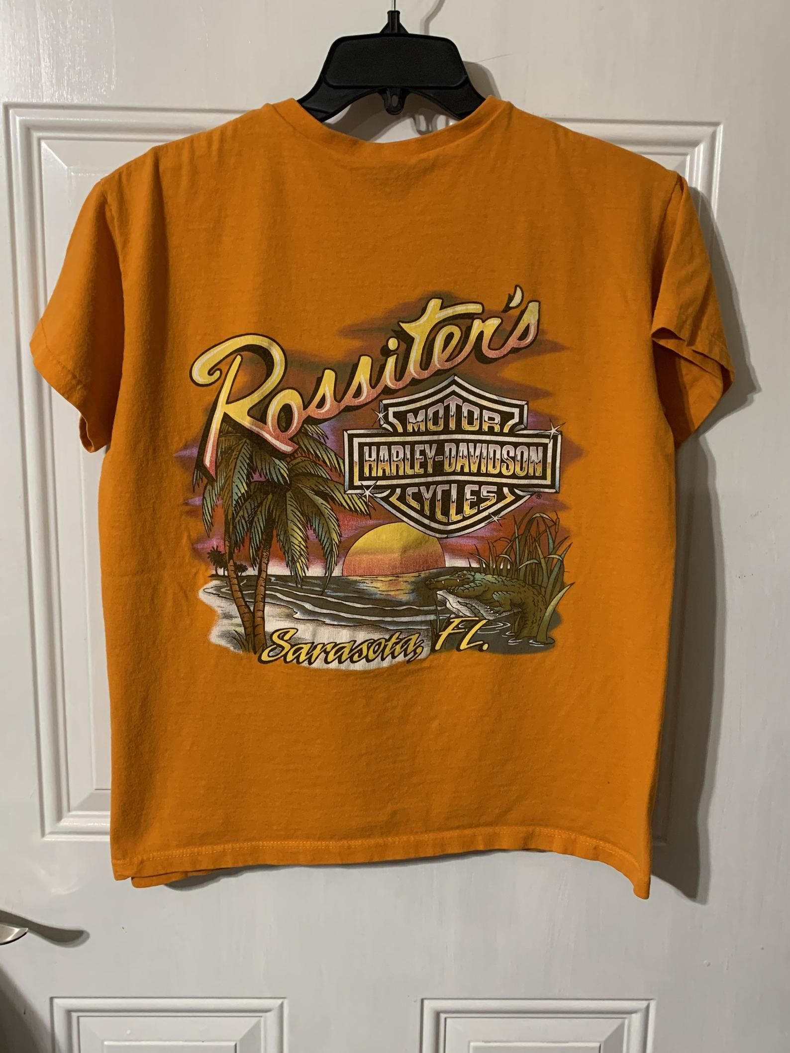 Vintage 90S Harley Davidson T-Shirt Sarasota Florida L