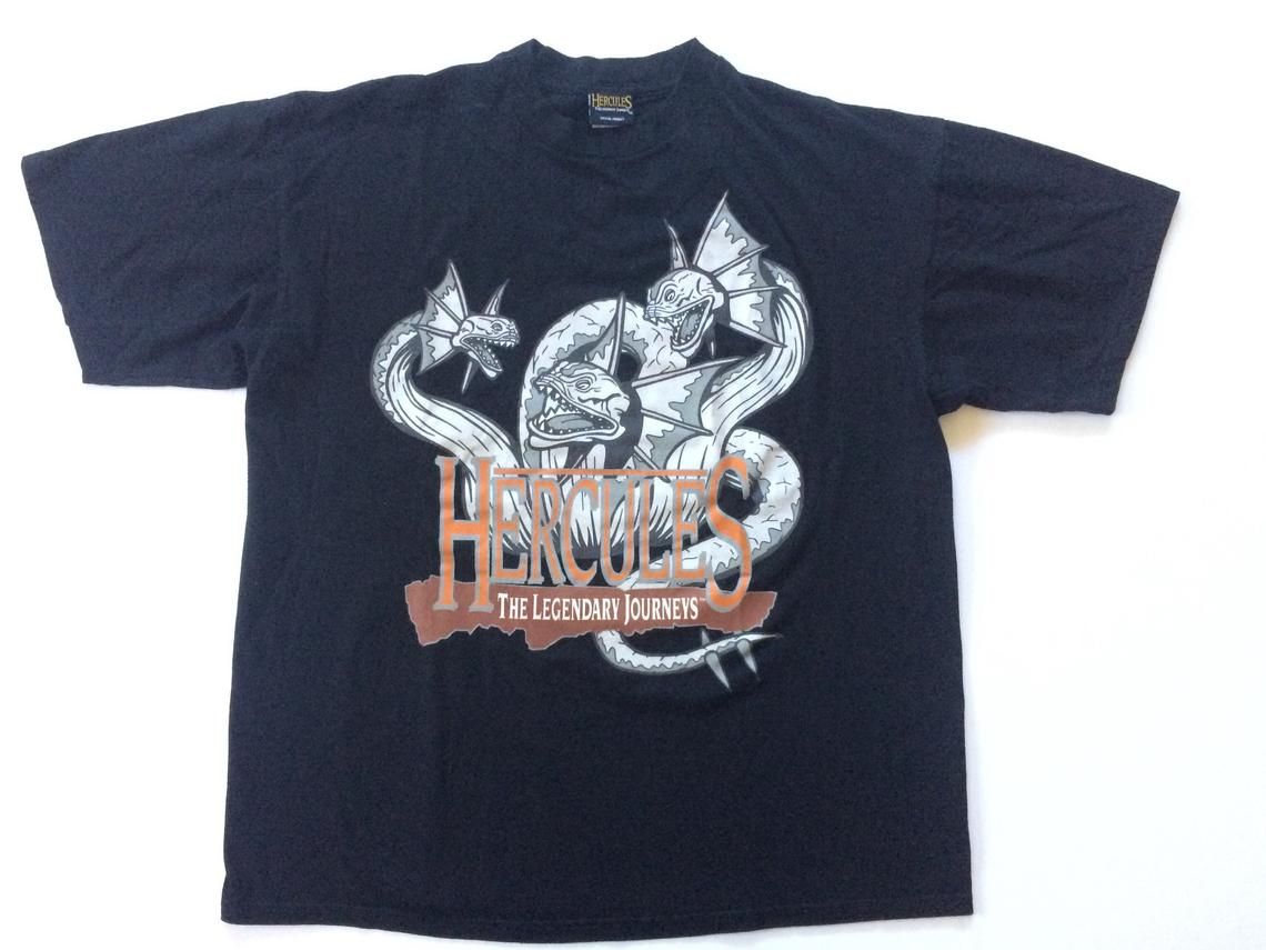 Vintage 90s Hercules The Legendary Journey TV Promo shirt