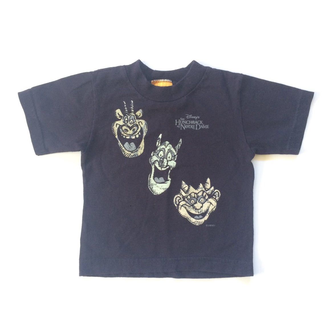 Vintage 90s Hunchback of Notre Dame Gargoyles Kids Vintage shirt
