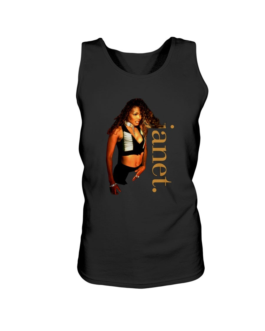 Vintage 90S Janet Jackson World Tour Promo Tank 090421 vintage 90s janet jackson world tour promo tank 090421 nwrhz