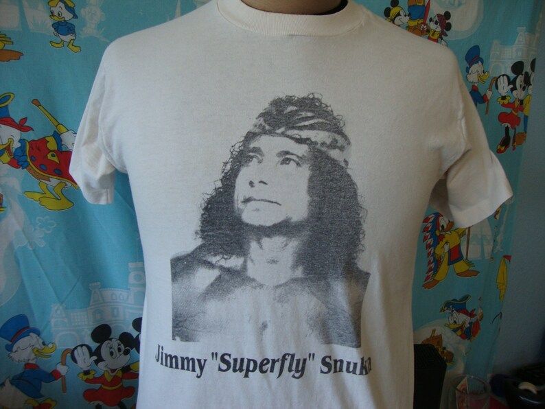 Vintage 90S Jimmy Superfly Snuka Wwf Wrestling Rare