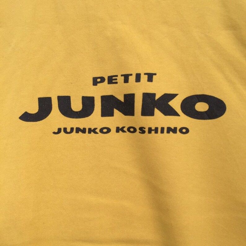 Vintage 90S Junko Koshino Big Logo Sweatshirt