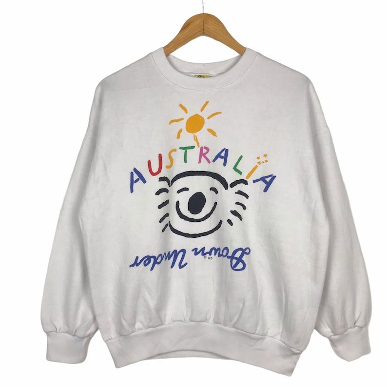 Vintage 90S Ken Done Australia Pop Art Artist Design Sweatshirt