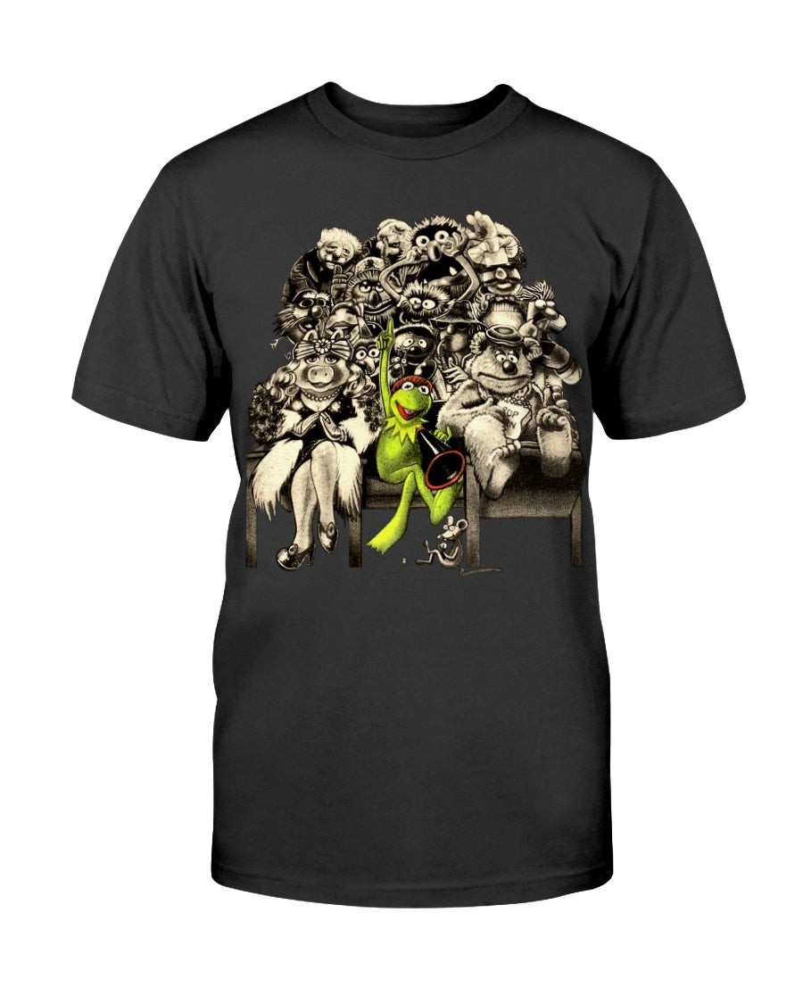 Vintage 90S Kermit The Frog Director And The Muppets T Shirt 211213