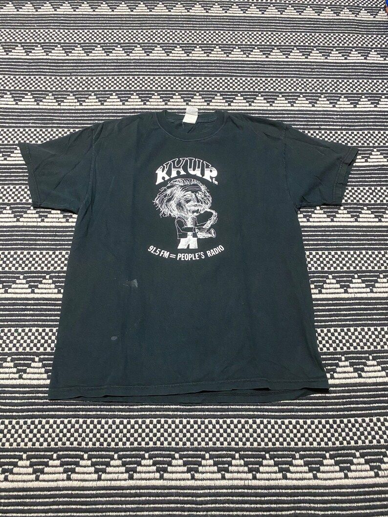 Vintage 90S Kkup Radio Albert Einstein Shirt