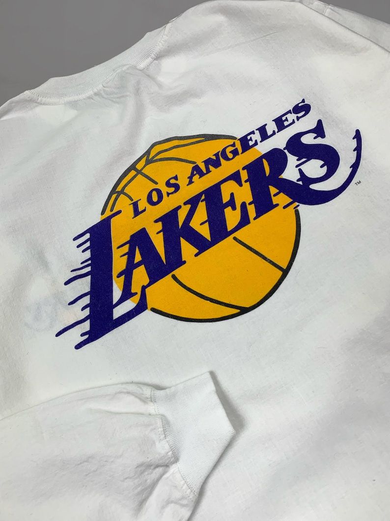 Vintage 90S Lakers Long Sleeve T Shirt