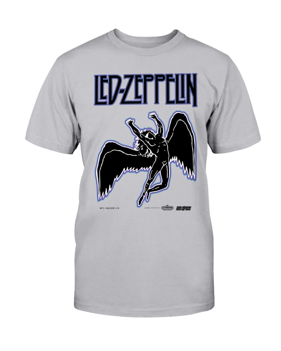 Vintage 90S Led Zeppelin Band Tour Concert T Shirt 090821