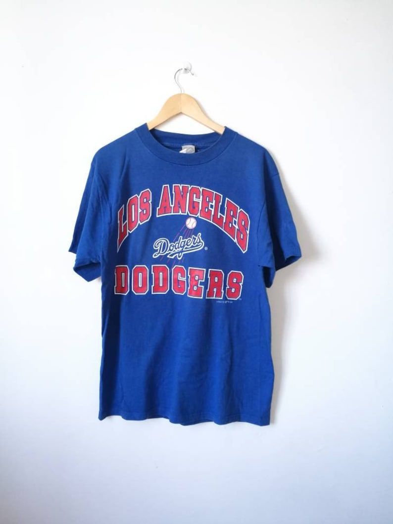 Vintage 90S Los Angeles Dodgers American Baseball Team 1994 Shirt Baseball Championship