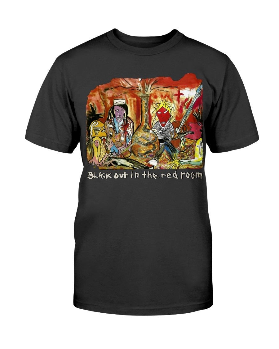 Vintage 90S LoveHate Black Out In The Red Room Album Heavy Metal Band La Guns Dio Ratt Tour Concert T Shirt 082821