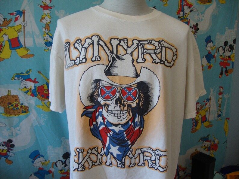 Vintage 90S Lynyrd Skynyrd 1998 Concert Tour T Shirt