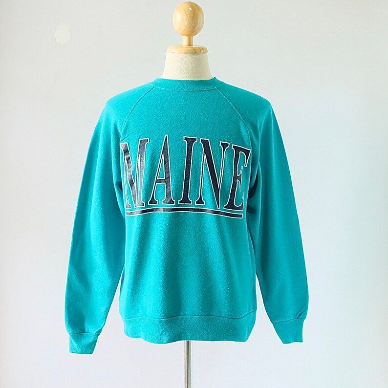Vintage 90S Maine Athletics Sweatshirt