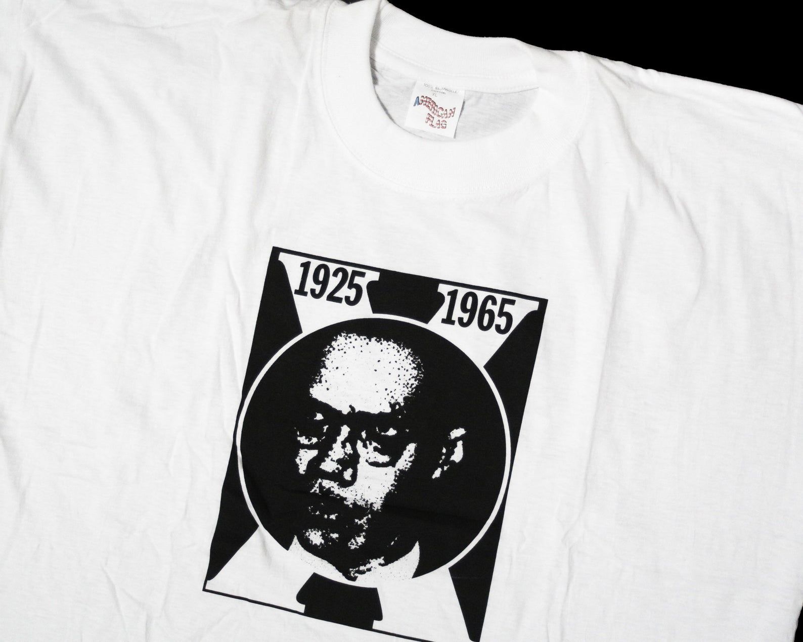 Vintage 90S Malcolm X Memorial T-Shirt | Human Rights Activism Islam Martin Luther Freedom Civil Rap Hip-Hop 2Pac Dre Nas Black History