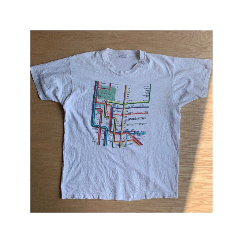 Vintage 90S Manhattan T Shirt
