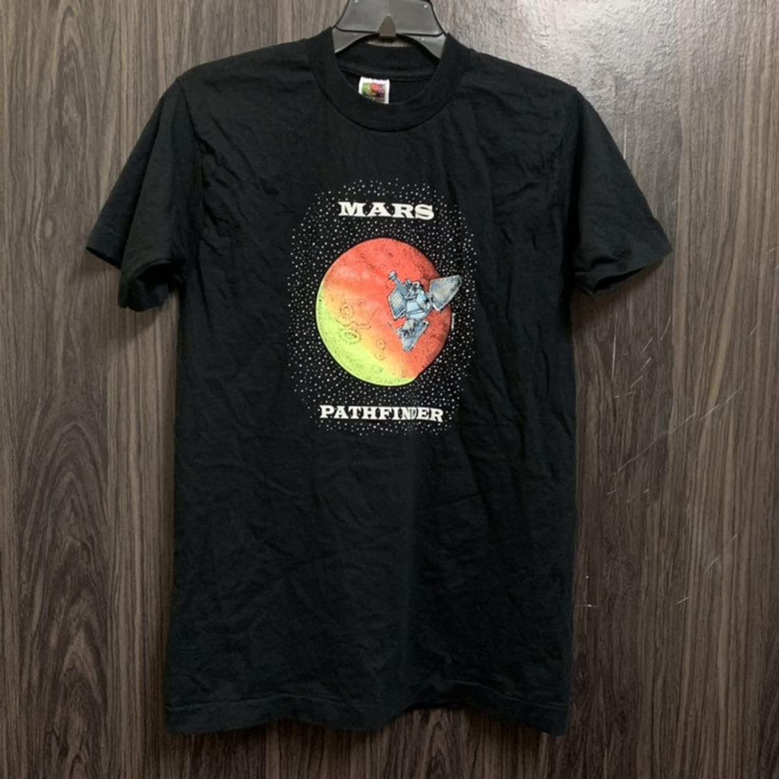 Vintage 90S Mars Pathfinder 1997 America Robotic T Shirt M