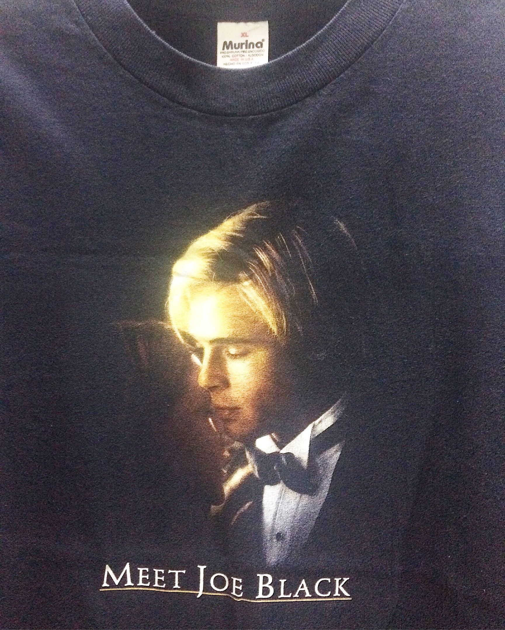 Vintage 90s Meet Joe Black Movie Brad Pishirt /Anthony Hopkins shirt