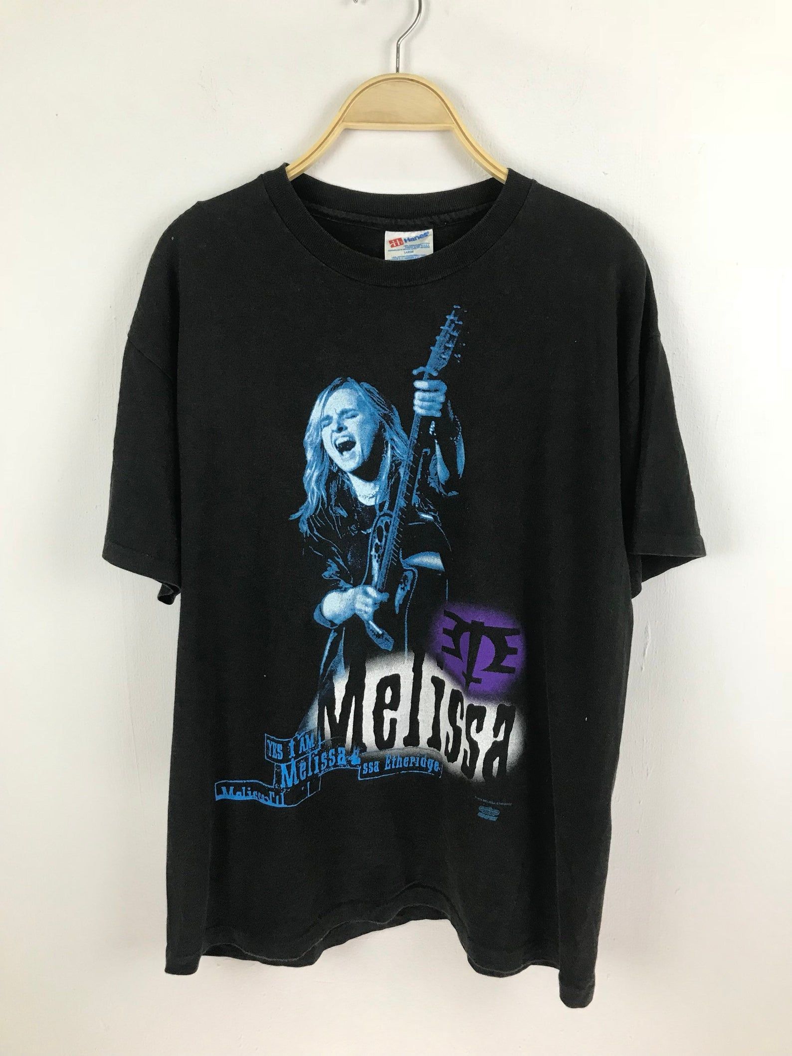 Vintage 90S Melissa Etheridge Yes I Am Band T 1994 Speak True Concert T Shirt