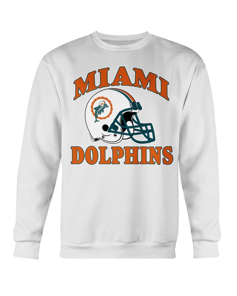 Vintage 90S Miami Dolphins Nfl Football Sweatshirt 081321