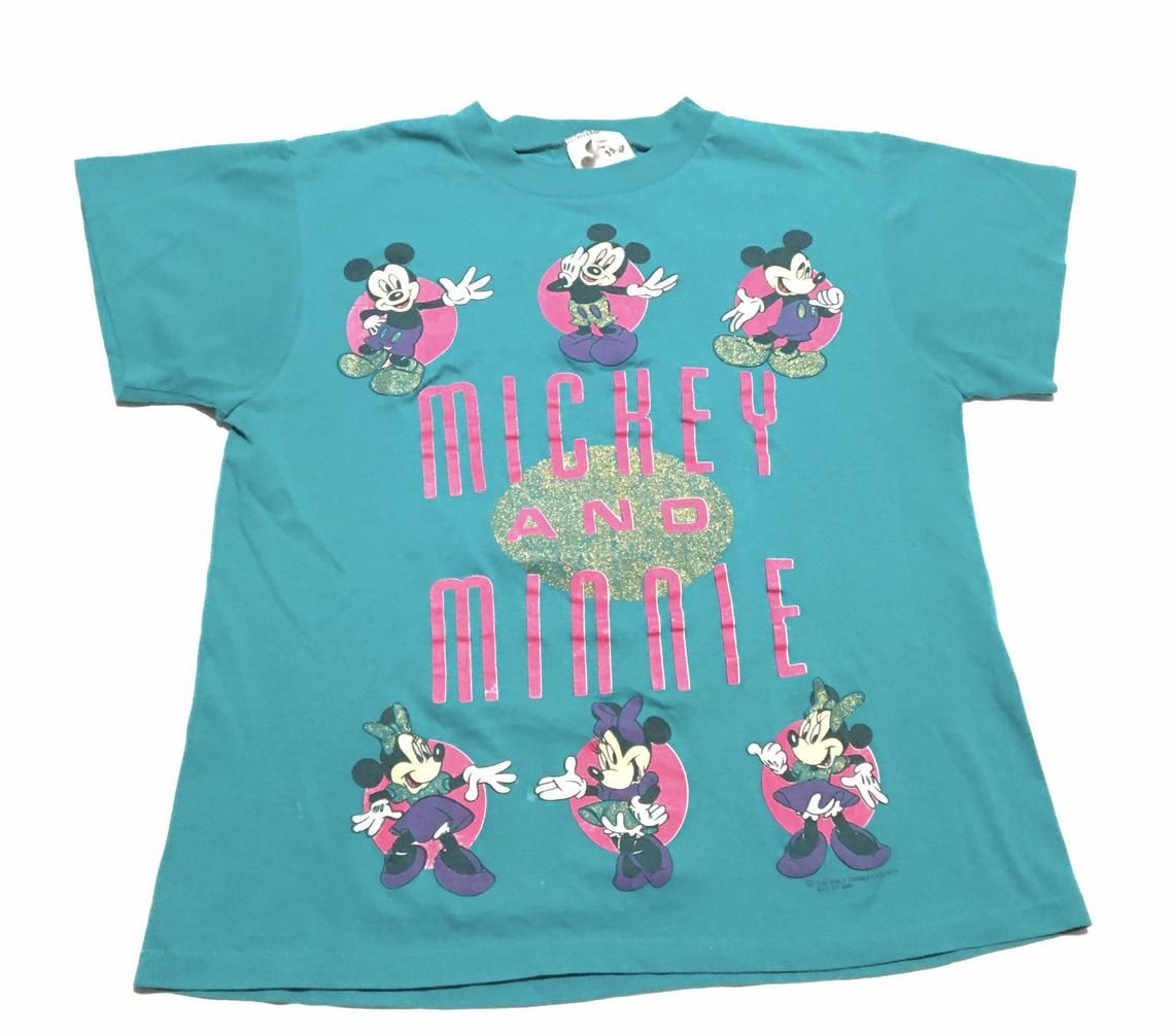 Vintage 90s Mickey & Minnie Rare shirt