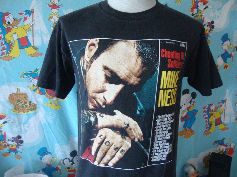 Vintage 1999 Mike Ness Cheating At Solitaire Concert Tour Shirt