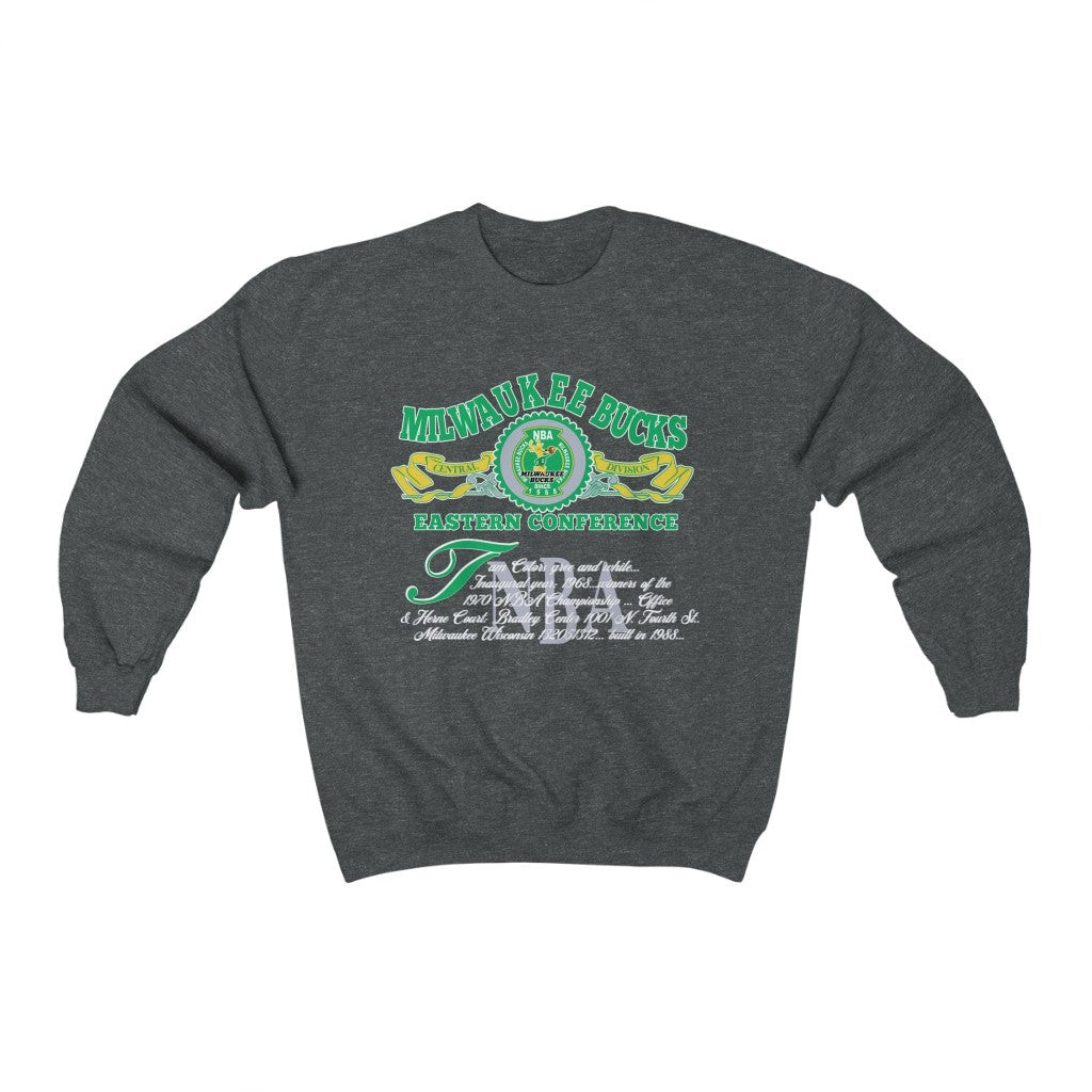 Vintage 90S Milwaukee Bucks Sweatshirt 211205