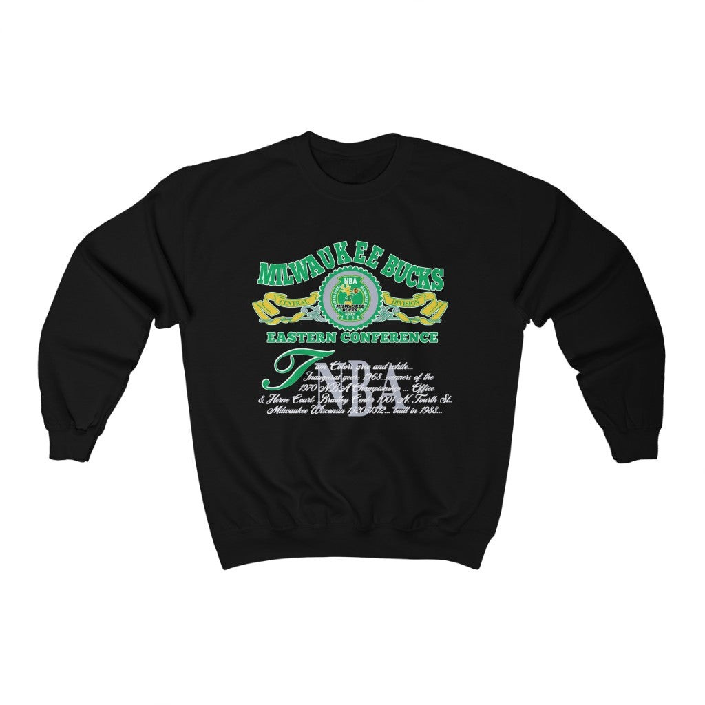 Vintage 90S Milwaukee Bucks Sweatshirt 211206