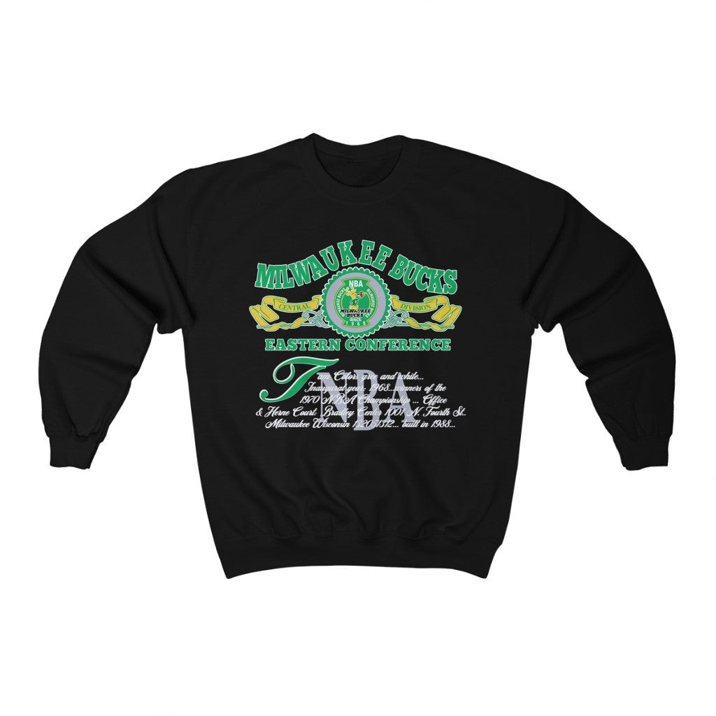 Vintage 90S Milwaukee Bucks Sweatshirt 211227