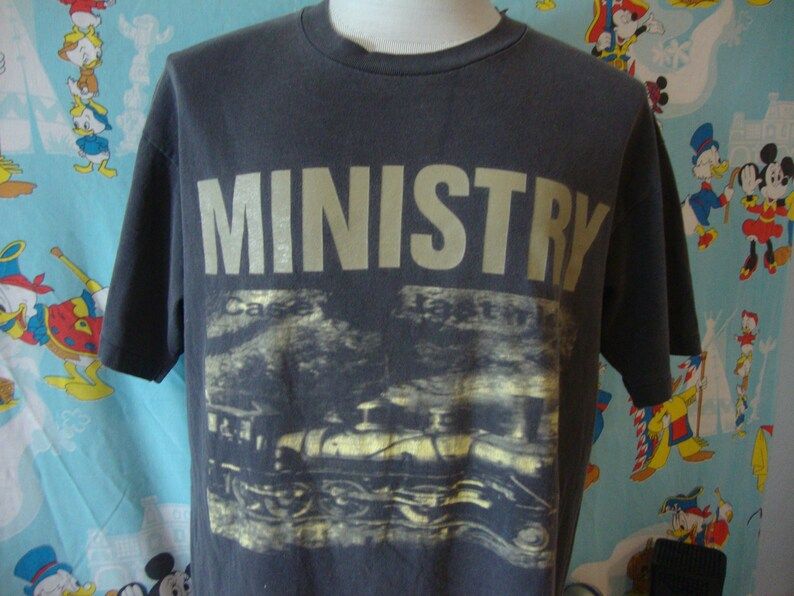 Vintage 90S Ministry 1994 Caseys Last Ride Concert Tour