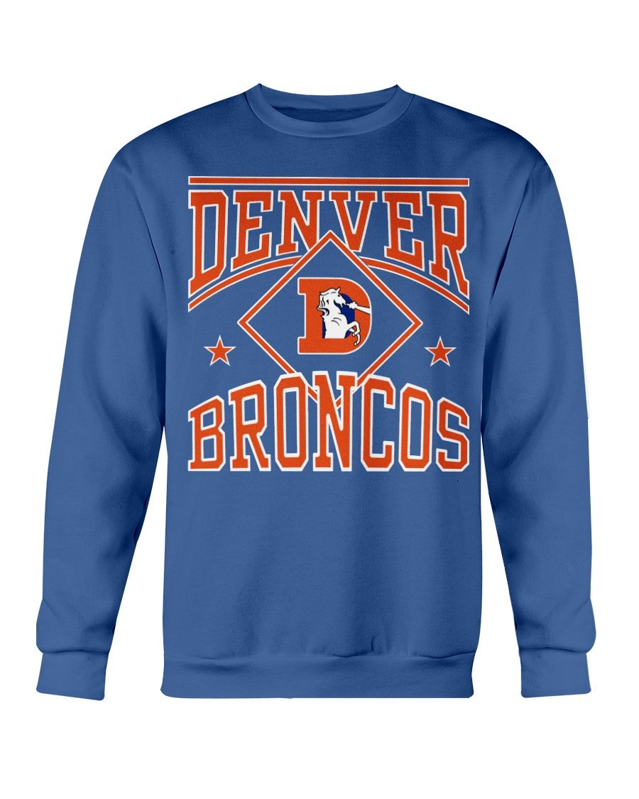 Vintage 90S Nfl Denver Broncos Football Sweatshirt 211001