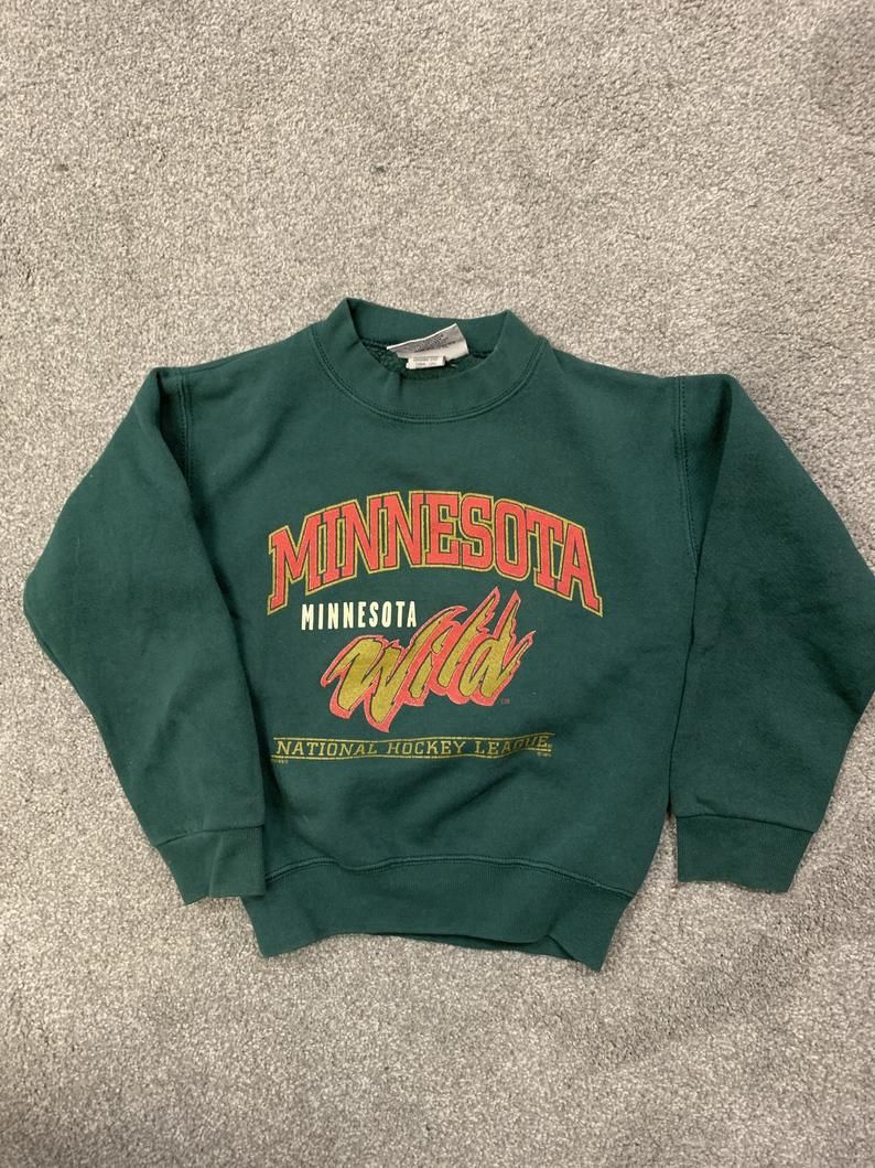 Vintage 90S Nhl Minnesota Wild Nhl Shirt