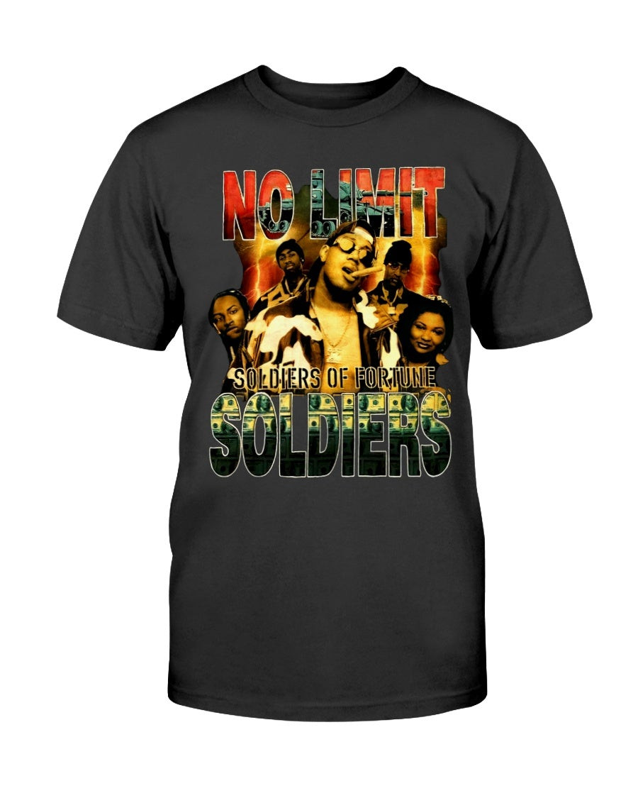 Vintage 90S No Limit Records Reptint T Shirt 210928