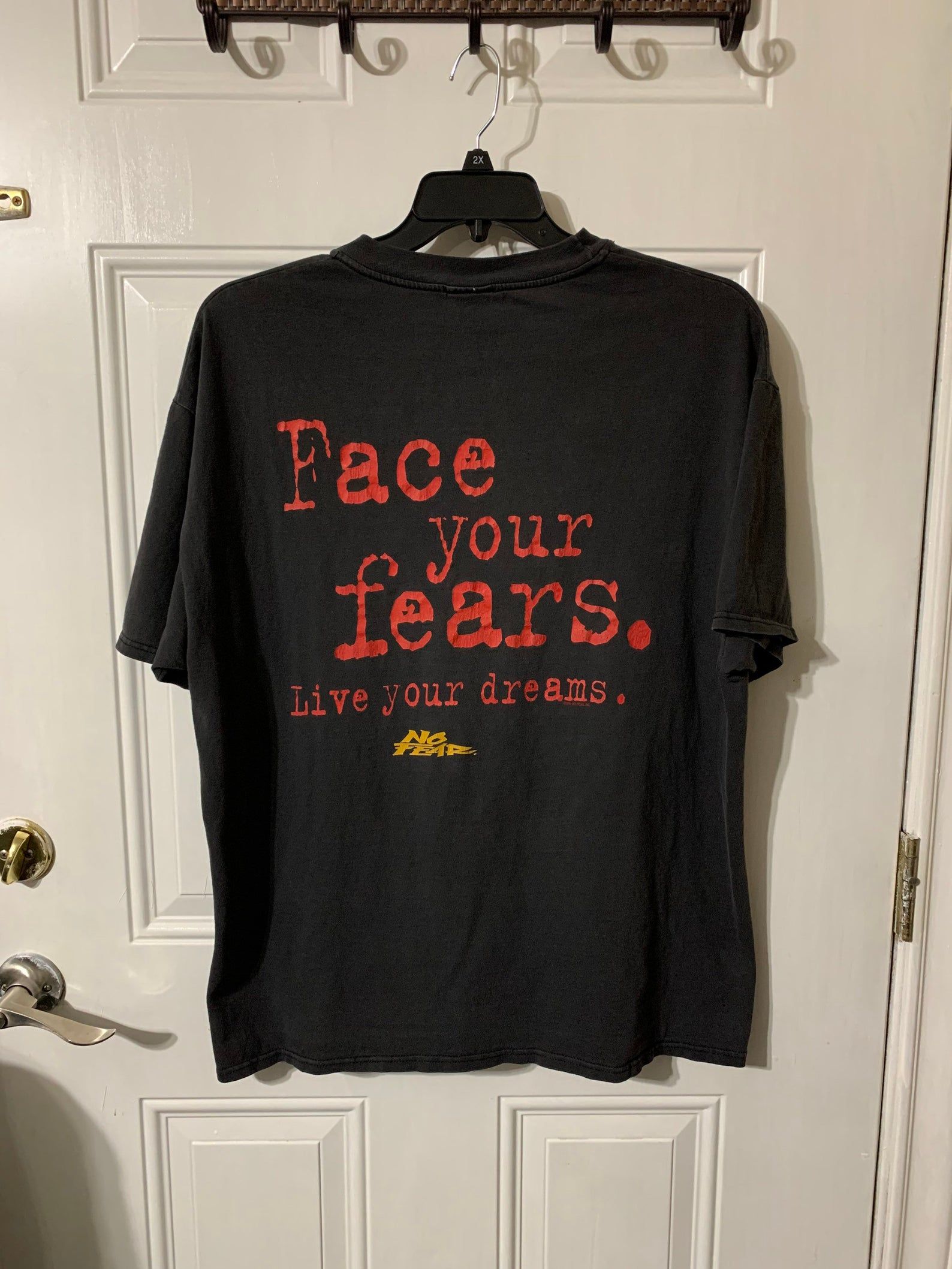 Vintage 90S No R Face Your Rs Live Your Dreams M