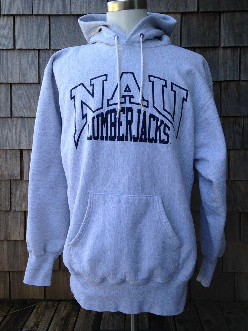 Vintage 90S Northern Arizona University Lumberjacks Hooded Sweatshirt Large vintage 90s northern arizona university lumberjacks hooded sweatshirt large 6srs5