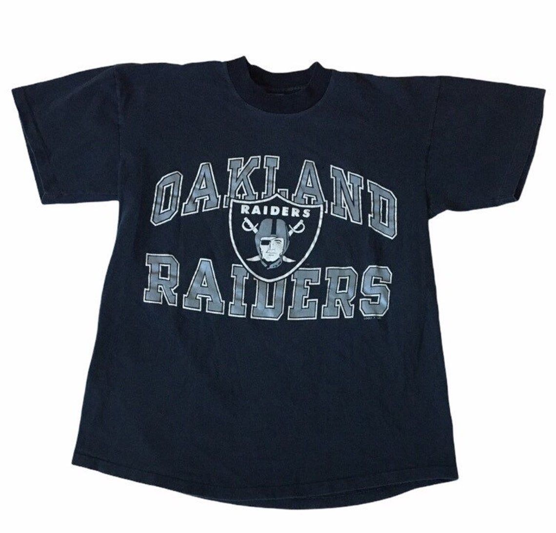 Vintage 90s Oakland Raiders Logo 7 Graphic shirt