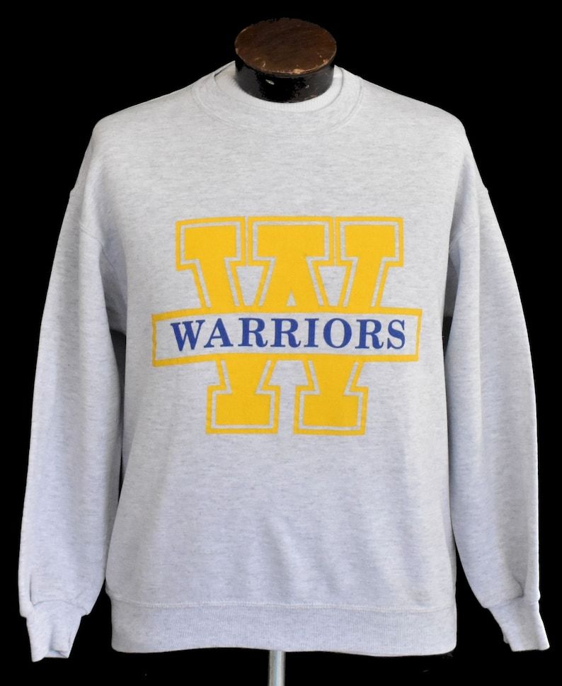Vintage 90S Oakland Warriors Sweatshirt 1990S Golden State Jumper Nba Pullover