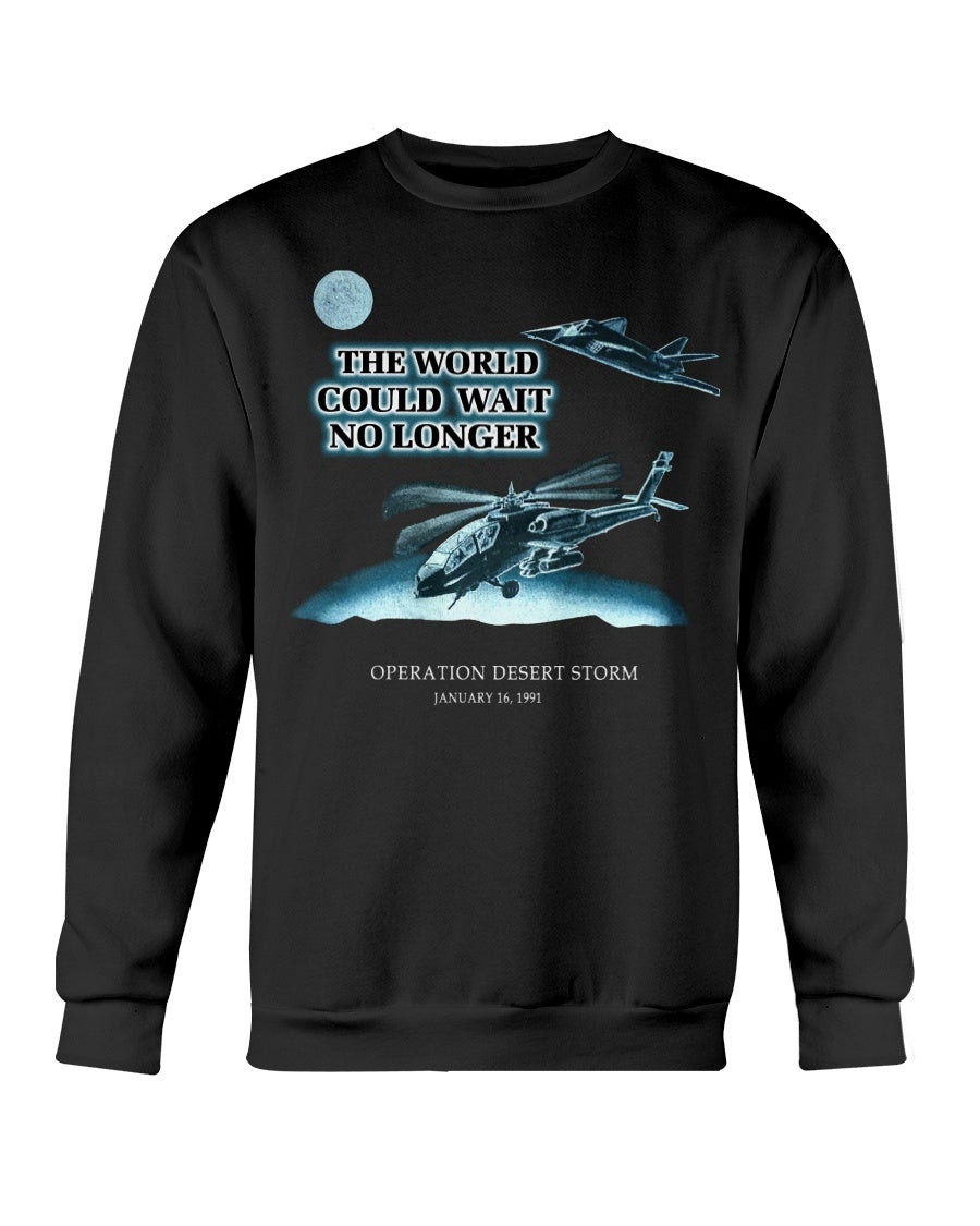 Vintage 90S Operation Desert Storm 1991 Graphic Sweatshirt 211101