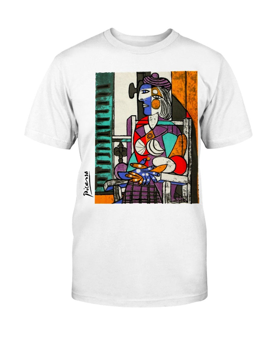 Vintage 90S Pablo Picasso Artwork T Shirt 211011