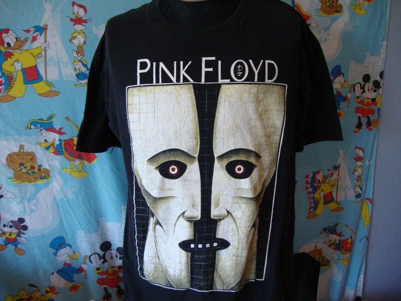 Vintage 90S Pink Floyd 1994 Rare Concert Tour The Division Bell T Shirt