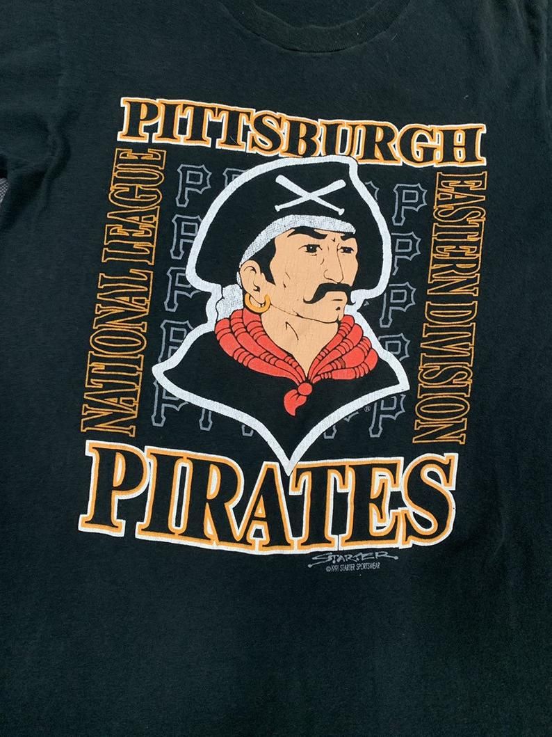 Vintage 90S Pittsburgh Pirates Mlb 1991 Starter Shirt