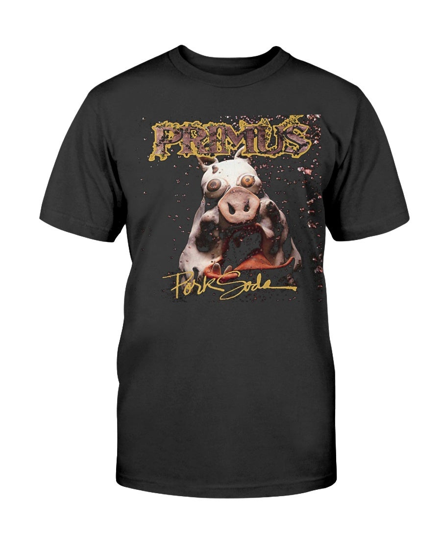 vintage 90s primus pork soda 1993 the liquid pig tour funk metal music insterscope records t shirt 210928 zjsmk