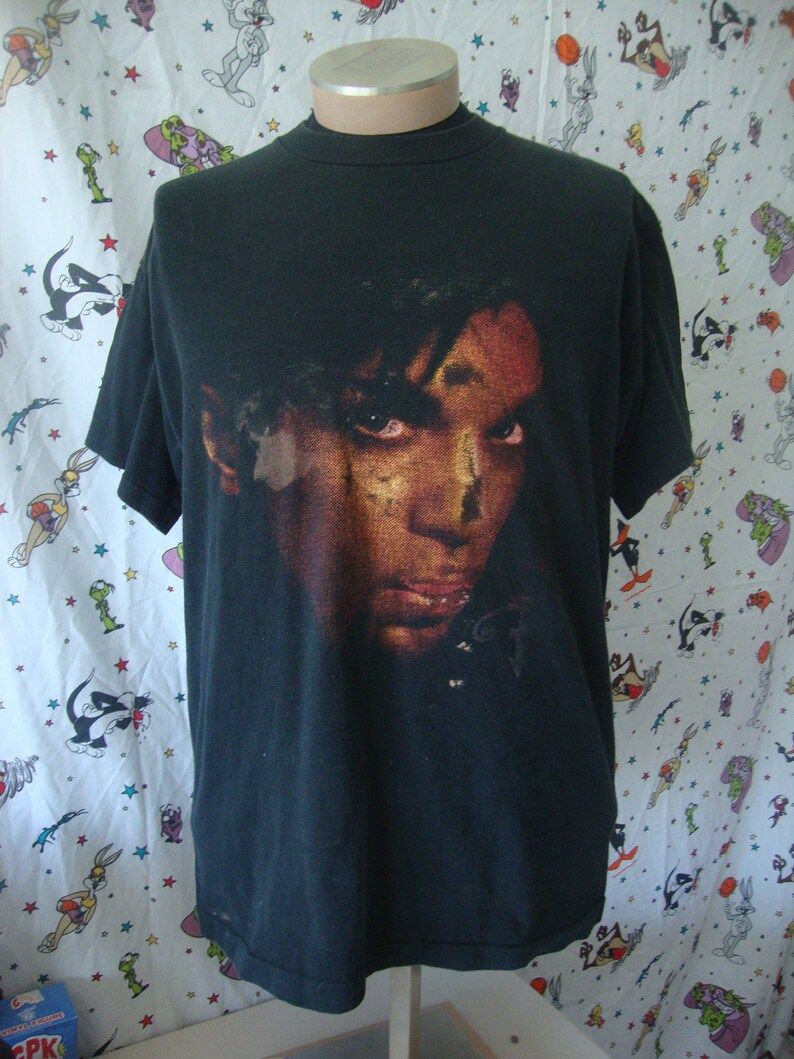 Vintage 90S Prince Jam Of The Year 1997 Love Liberty Sex Concert Tour T Shirt